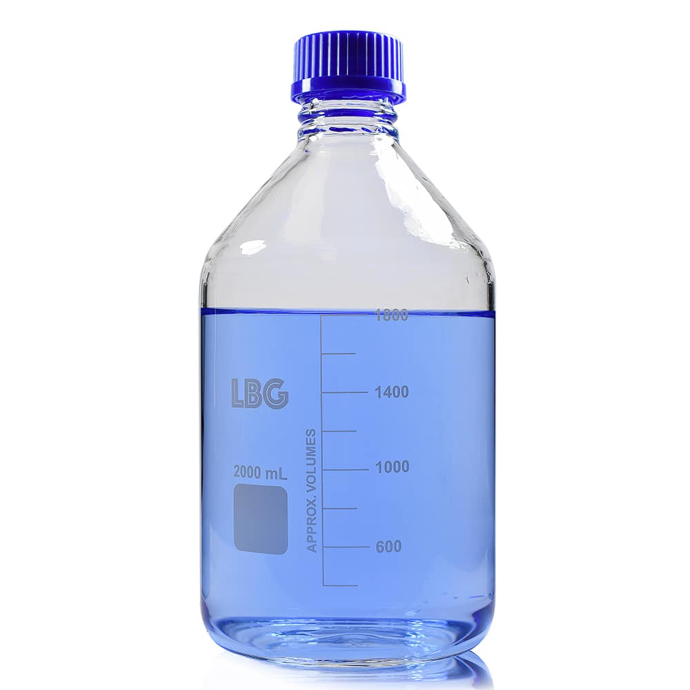 2000ml Reagent Graduated Bottle with ISO Thread