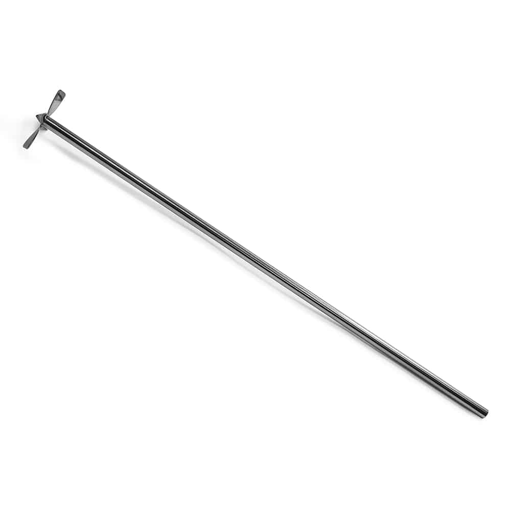 Crossed Stainless Steel Stirrer Blade