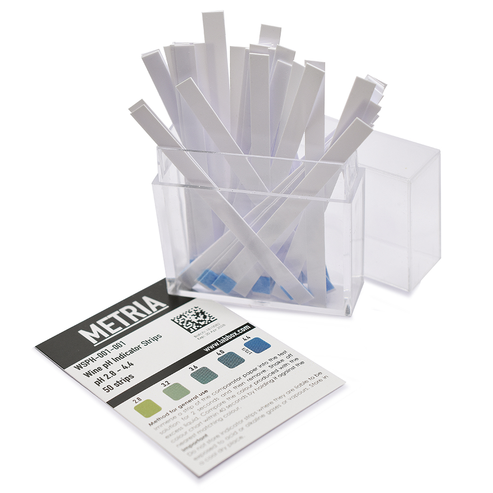 Metria Wine pH Indicator Strips